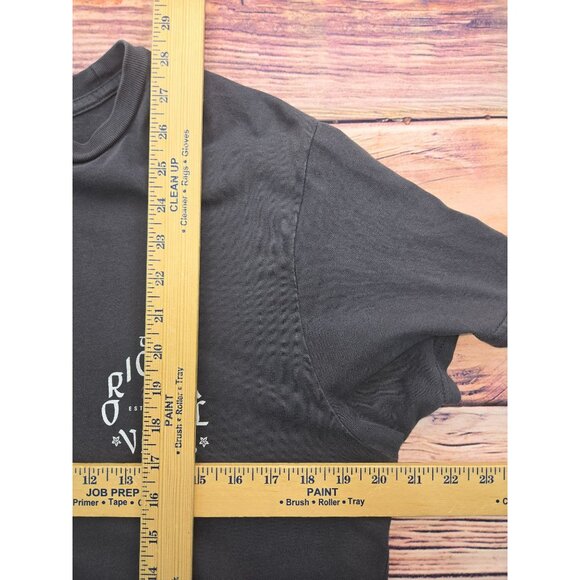 Vans Mens Charcoal Gray Graphic Medium T-Shirt With "The Original Vans" - Picture 7 of 7